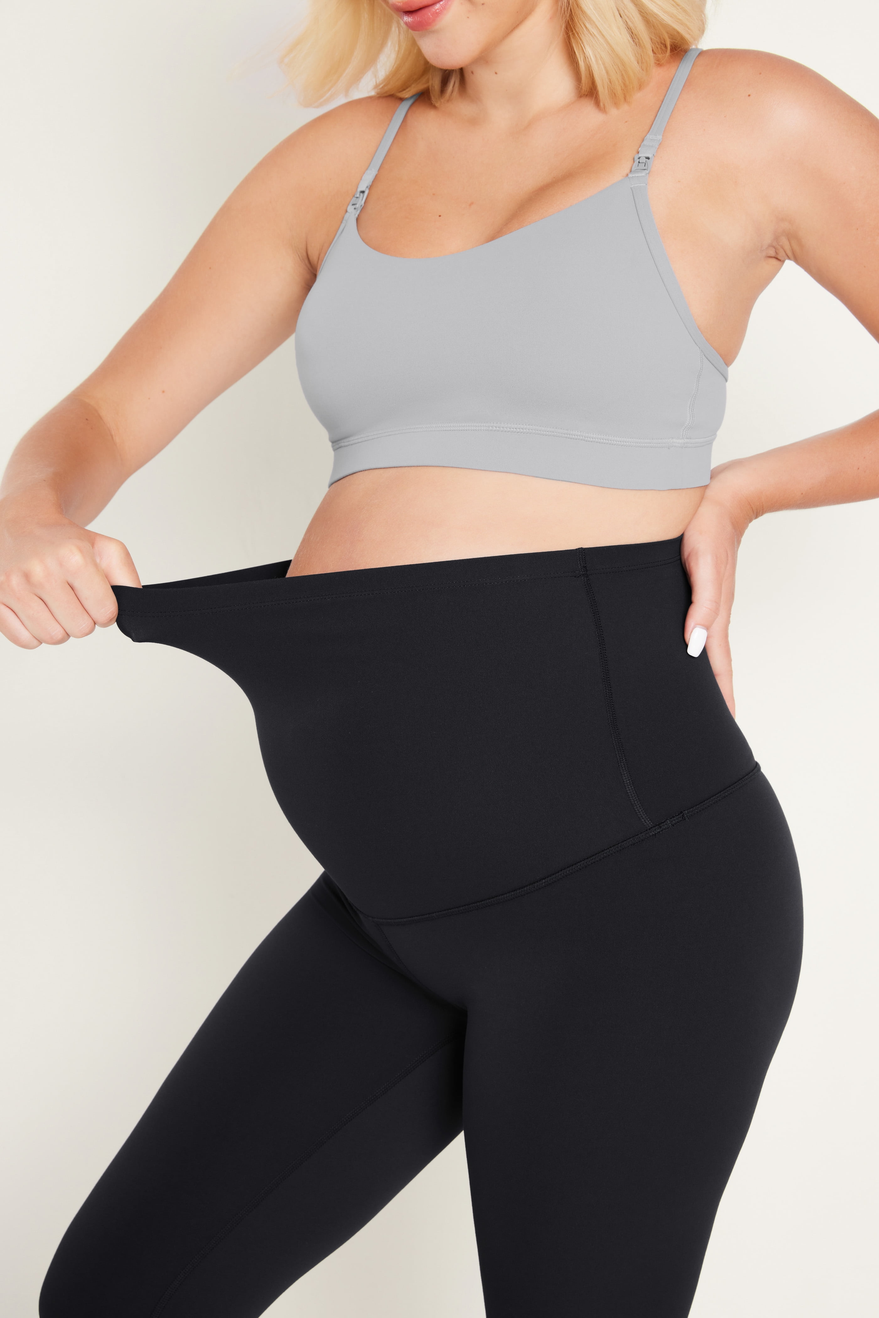 CRZ YOGA Womens Butterluxe Maternity Leggings over the Belly 25'' Soft Workout Yoga Pregnancy Pants