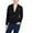 black, variant on NY Collection Womens Cropped Crepe Jacket, Black, Petite, PM