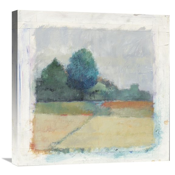 Global Gallery Avery Tillmon 'Path through the Field' Canvas Wall Art
