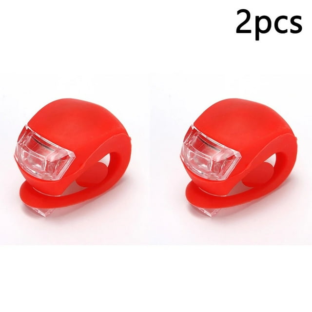 From Xiao Bei strict selection Bicycle Lights Portable Frog Lights Night Riding Warning LED Colorful Lights Road Mountain Bikes Taillights Bicycle Accessories