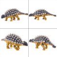 thumbnail image 4 of Children Kids Mini Dinosaur Saichania Shape Toy Animal Figure Solid Plastic Toys Model, 4 of 7