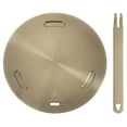 thumbnail image 1 of Placa Difusora de Calor para Estufa de Gas de 8 Pulgadas con Mango Desmontable, Oro Rosa, 1 of 5