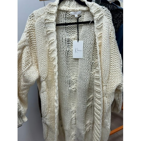 Jacquie Oversized Cardigan - Cream