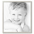 thumbnail image 2 of ArtToFrames 30" x 33" Slanted Lip White Picture Frame, 30x33 inch White Wood Poster Frame (WOM-4825),  Pack, 2 of 7