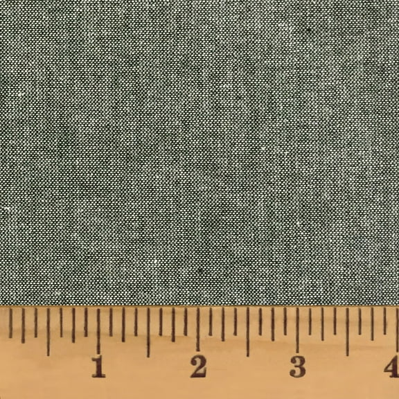 JCS Gray Farmcloth Homespun Cotton Fabric Sold by the Yard