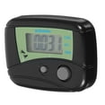 thumbnail image 3 of KAKOWELY Portable Multi-functional LCD Display Digital Pedometer Steps Walking Distance Calorie Counter (Black),1.97X"X1.57"X0.98", 3 of 5