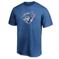 thumbnail image 2 of Men's Royal Toronto Blue Jays Cooperstown Collection True Classics Throwback Logo Tri-Blend T-Shirt, 2 of 3