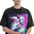 thumbnail image 3 of Spider-Man 230g Vintage Washed Drop Shoulder T-Shirt - Iron On, 3 of 7