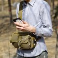 thumbnail image 5 of VALINK Outdoor Tactical Crossbody Bag Multi-pockets Quick Release Buckle Zipper for Cycling, 5 of 5