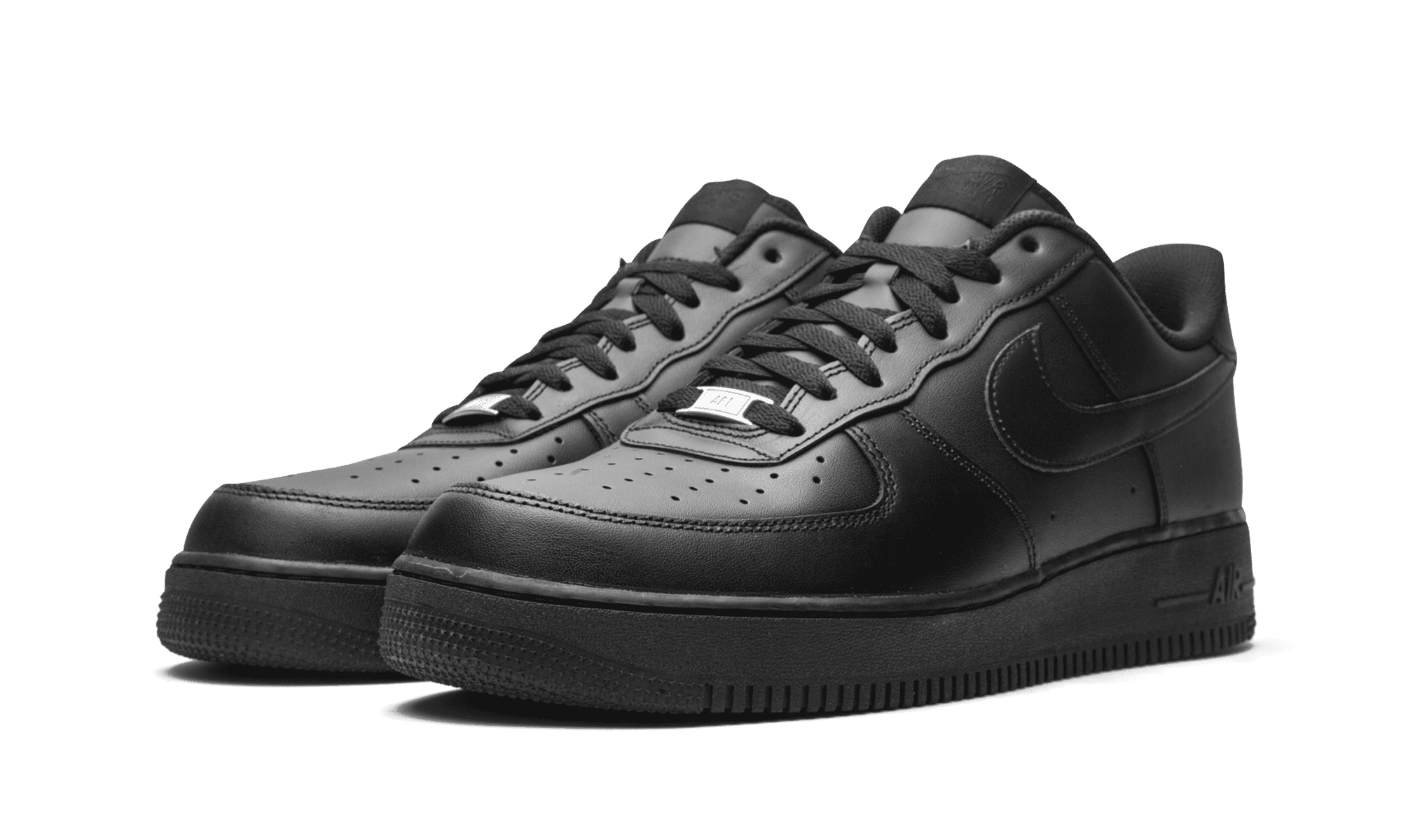 NIKE MENS Air Force 1 Low "Triple Black" CW2288 001 from Stadium Goods