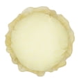 thumbnail image 3 of Beautiful Handmade 3D Rose with Custom Made Fabric Decorative Throw Pillow 16" Round (Yellow, Case+Insert), 3 of 5
