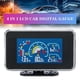 thumbnail image 1 of 4 In 1 Lcd Car Digital Alarm Gauge Pressure Voltmeter Volt Water Temperature Oil Pressure Fuel Gauge Temperature Sensor 12v/24v, 1 of 1