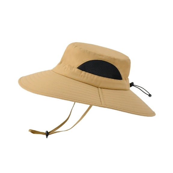 Military Boonie Bucket Hat - Outdoor Safari Hat for Men Hiking Camping Sunscreen Fisherman Hat Men's Summer Hat Large Brim Visor Outdoor Hiking Quick Drying Sun Hat For Women