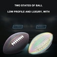 thumbnail image 3 of Reflective Luminous Fluorescent Reflective Football Pu  Game Training Ball, 3 of 8