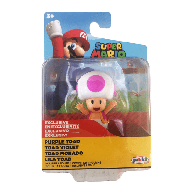 Purple Toad Exclusive 2 5 Super Mario World Of Nintendo 21 Walmart Com