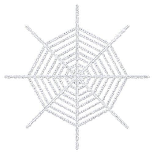 giant shimmering spider web (white) party accessory (1 count) (1/pkg)