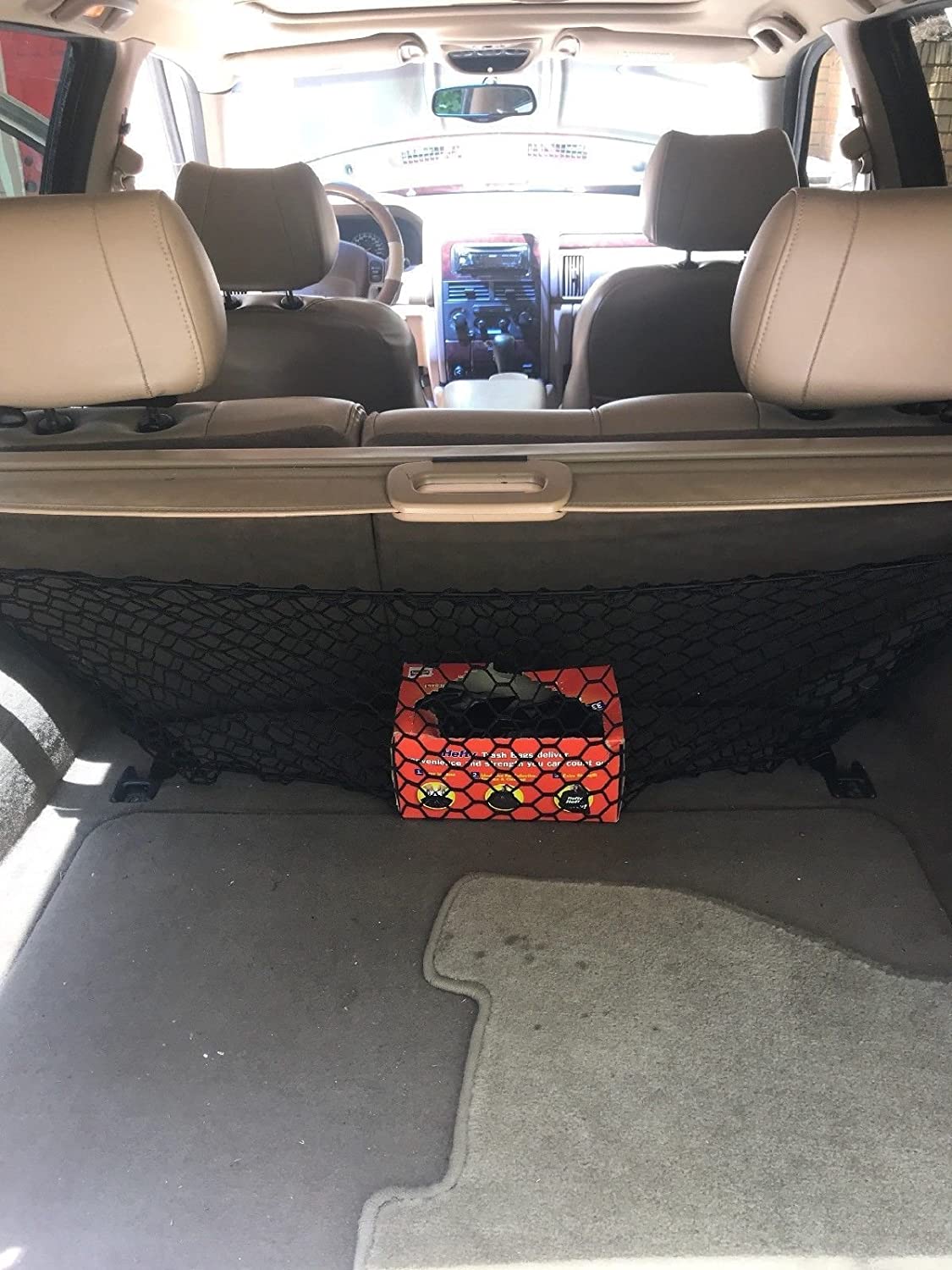 Envelope Style Trunk Cargo Net Rear SEAT for Jeep Grand Cherokee 1999