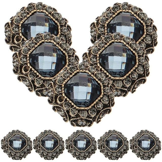 10pcs Sewing Button Rhinestone Clothing Diy Button Sewing Button Fastener Sewing Supply
