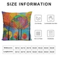 thumbnail image 5 of FUMJ Throw Pillow Covers Home Decor Pillow Cases Decorative for Bed Sofa Cushion Couch Outdoor Colorful Tree Pillowcases, 5 of 5