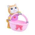 thumbnail image 4 of deevoka Cat Tray Home Decor Candy Dish Cute Key Bowl for Living Room Bedroom Cabinet D, 4 of 9