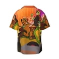 thumbnail image 2 of Sigee Scooby-Doo U for Men's Casual Short Sleeve Button Down Shirts Men's Shirts Summer Medium, 2 of 7