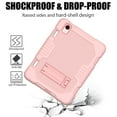 thumbnail image 6 of iPad mini 6 Case with HD Screen Protector, iPad mini 6th Generation Case 8.3 inch 2021, Dteck Heavy Kids Safe Shockproof Case with Built-in Kickstand for iPad mini 6th Generation,Rosegold, 6 of 7