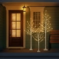 thumbnail image 7 of 8 ft Pre-Lit White Artificial Twig Tree, 7 of 7