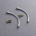 thumbnail image 4 of OULII 10Pcs Cabinet Handles for Kitchen Silver 4.3 Inch, 4 of 8