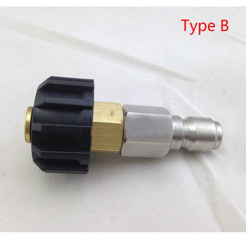 M22 to 3/8 inch Pressure Washer Adapter Quick Connect Coupler hose