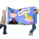 thumbnail image 2 of Ben y Holly Bandera impresa con temática, regalo perfecto para fanáticos, amigos y familiares, y adecuada para actividades al aire libre e interiores, decoraciones de fiesta. 120*180CM, 2 of 6