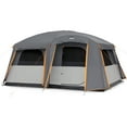 thumbnail image 4 of CORE 14' x 10' 10 Person Straight Wall Cabin Camping Tent with Full Rainfly, 44lbs, 4 of 13