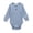 Blue, variant on Unisex Baby Boy Girl Romper Basic Plain Long Sleeve Bodysuit Ribbed Knit Rompers Infant Fall Winter Clothes
