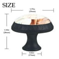 thumbnail image 4 of 4 Pcs Horse Knobs for Kitchen Cabinet Cupboard Dresser Bookcase Drawer Pulls Handles Round Home Decor, 4 of 8
