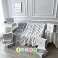 thumbnail image 1 of Light Luxury Flannel Blanket Big Brand Comfortable Blanket Sofa Nap Blanket, 1 of 2