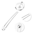 thumbnail image 5 of Unique Bargains 1 Pc Grace Pearl U-shaped Hair Pins Hair Clips for Girls 5.79"x0.79"x0.75" Silver Tone, 5 of 5