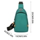 thumbnail image 3 of Mejor bolso bandolera para mujeres y hombres - Bolso de hombro mensajero de gran capacidad con cremallera, bolsillo para el móvil, viajes y uso diario, 3 of 6