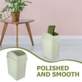 thumbnail image 4 of BRIGHTFUFU Cubo de basura para baño con tapa abatible, cubo de basura para baño, cubo de basura para cocina, 4 of 8