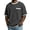 Dark Gray, variant on YLSDY Men's Solid Waffle Knit Crew Neck Short Sleeve Tee Casual Fashion Fake Two Piece Top Army Green L
