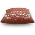 thumbnail image 4 of GZHJMY Christmas Red Snowflake Throw Pillow Cover 18 x 18 Inch, Soft Square Cushion Case for Home Couch Sofa Bedroom Car Farmhouse Decor Home Decor, 4 of 7