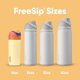 thumbnail image 5 of Botella de agua Owala Kids FreeSip aislada de acero inoxidable 470 mL, 5 of 6