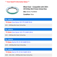 thumbnail image 2 of Wheel Seal - Compatible with 2004 - 2018 Blue Bird Vision School Bus 2005 2006 2007 2008 2009 2010 2011 2012 2013 2014 2015 2016 2017, 2 of 2