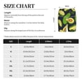 thumbnail image 3 of Pofeuu Fresh Avocado Print Men's Soft Woven Elastic Waistband Sleep Pajama Short-X-Large, 3 of 6
