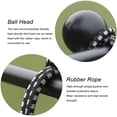 thumbnail image 3 of 24 Pieces Bungee Balls 4,6,9 Inch Black Ball Bungee Heavy Duty Tarp Ball Bungee Cords Elastic String 4mm Thickness Tarp Tie Down Cord for Camping, Tents, Cargo, Holding Wire and Hoses, 3 of 5