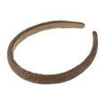 thumbnail image 5 of Unique Bargains 1 Pc Exquisite Thin-edged Woven Straw Headband Deep Brown, 5 of 6