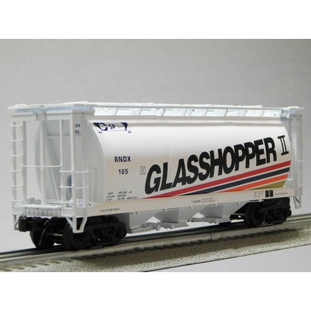 M.T.H. Electric Trains MTH PREMIER GLASSHOPPER II 3-BAY CYLINDRICAL HOPPER CAR O GAUGE 20-96821-163