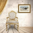 thumbnail image 3 of Anton Mauve 24x17 Gold Ornate Framed and Double Matted Museum Art Print Titled - Morning Ride Along the Beach (1876), 3 of 4