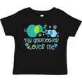 thumbnail image 3 of Inktastic My Godmother Loves Me- cute elephants Boys or Girls Toddler T-Shirt, 3 of 5