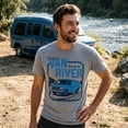 thumbnail image 4 of Mens Funny T Shirts Living In A Van Down By The River Sarcastic Chris Farley Tee For Men Graphic Tees, 4 of 9