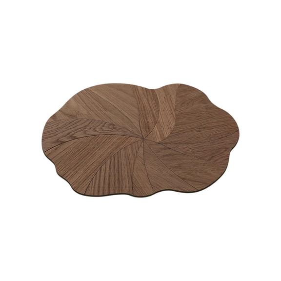 Wood Grain Diatomite Bathroom Absorbent Mat, Quick Dry Anti Slip Floor Mat for Bathroom Entrance, Stone Bath Mat for Home Shower and Bathtub Area