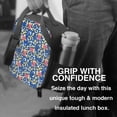 thumbnail image 6 of Lsque Cute Popcorn Lunch Bag Lunch Box for Women Men Reusable Insulated Lunch Tote Bag,Leakproof Thermal Cooler Sack Food Handbags Case High Capacity, 6 of 9